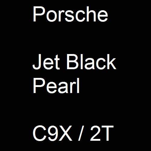 Porsche, Jet Black Pearl, C9X / 2T.